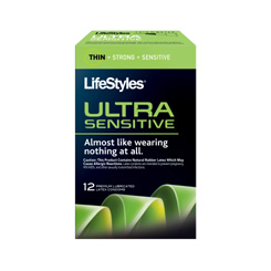LIFESTYLES ULTRA SENSITIVE 12 PACK