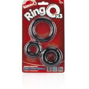 RING O 3PACK BLACK