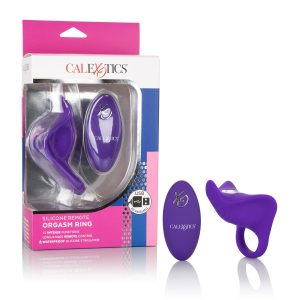 (WD) SILICONE REMOTE RECHARGAB ORGASM RING
