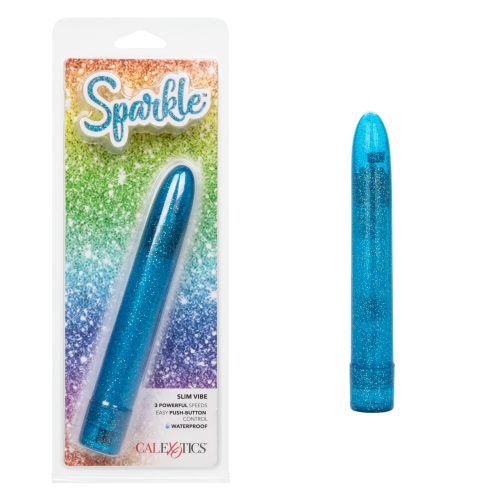 SE0567152sparkleslimvibebluevibrator