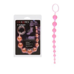 X-10 BEADS-PINK