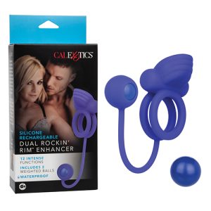 (WD) SILICONE RECHARGEABLE DUA ROCKIN RIM ENHANCER