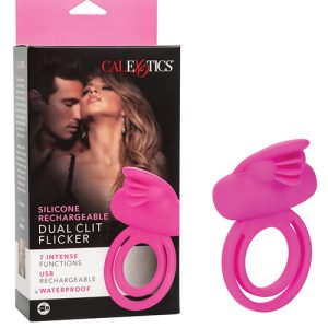 RECHARGEABLE DUAL CLIT FLICKER ENHANCER