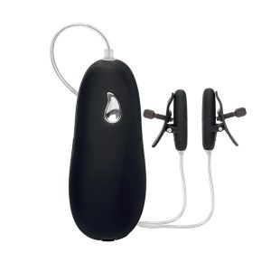 NIPPLE PLAY NIPPLE TEASERS VIBRATING & HEATED BLACK