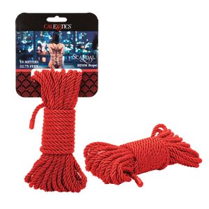 SCANDAL BDSM ROPE 10M RED