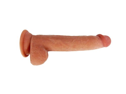 SHIGL0619realskin9inbrowndildo