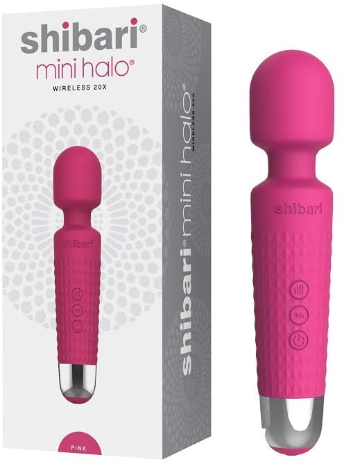 SHIMH3076minihalomassagerpink