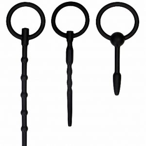 URETHRAL SOUNDING PLUG SET BLACK