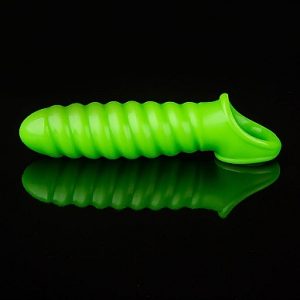 GLOW SWIRL STRETCHABLE PENIS SHEATH