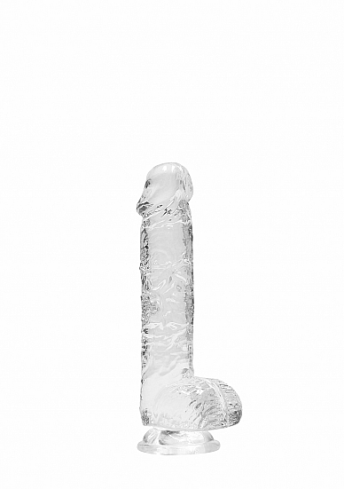 SHTREA090TRArealrock6incleardildo