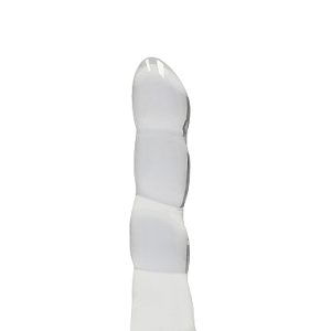 REALROCK NON REALISTIC DILDO W SUCTION CUP 7IN TRANSPARENT