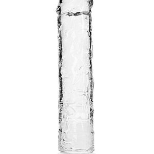 REALROCK STRAIGHT REALISTIC 9 IN DILDO TRANSPARENT