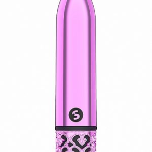 ROYAL GEMS GLAMOUR PINK ABS BULLET RECHARGEABLE