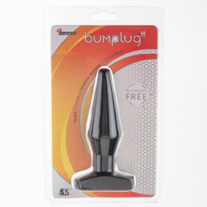 IGNITE BUTT PLUG BLACK MEDIUM