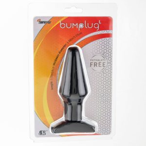 IGNITE BUTT PLUG BLACK LARGE