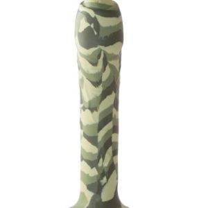 MAJOR DICK COMMANDO 7.25 UNCUT GREEN CAMO DONG "