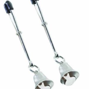 ADJUSTABLE TWEEZER CLAMP W/NICKEL BELL