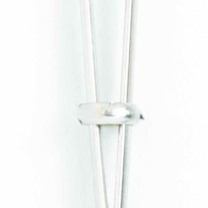 TWEEZER CLIT CLAMP W/PURPLE BEADS