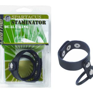 STAMINATOR LEATHER & RUBBER DUAL C-RING