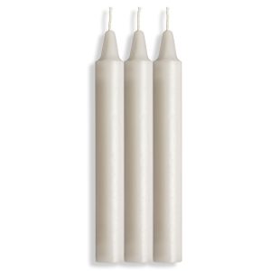 LACIRE WHITE DRIP PILLAR CANDLES