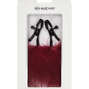 SEX & MISCHIEF ENCHANTED FEATHER NIPPLE CLAMPS
