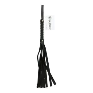 SEX & MISCHIEF FAUX LEATHER FLOGGER