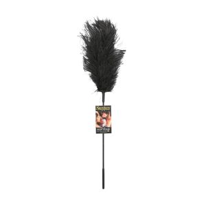 OSTRICH FEATHER BLACK