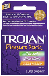 TROJAN PLEASURE PACK 3PK