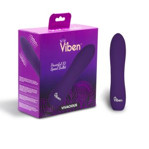 VIBEN VIVACIOUS 10 FUNCTION BULLET VIOLET