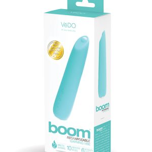 VEDO BOOM RECHARGEABLE WARMING VIBE TEASE ME TURQUOISE