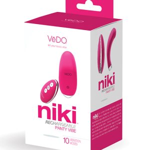 VEDO NIKI RECHARGEABLE PANTY VIBE FOXY PINK