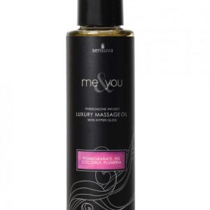ME & YOU MASSAGE OIL POMEGRANATE 4.2OZ