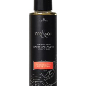 ME & YOU MASSAGE OIL PASSION FRUIT 4.2OZ