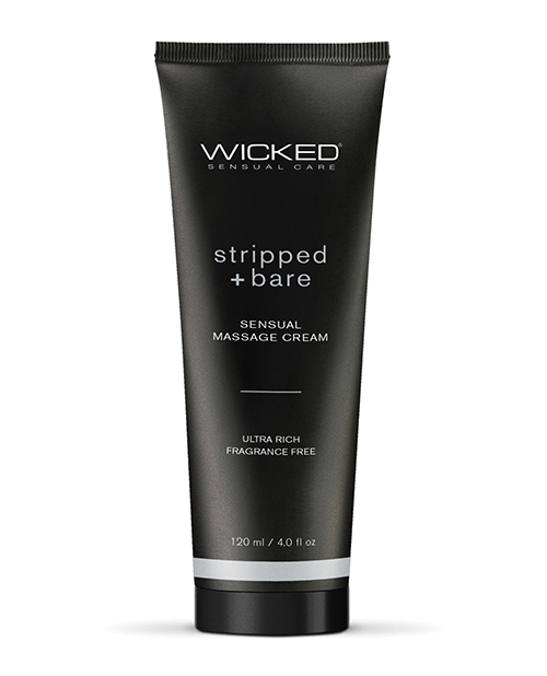 WIC90944wickedstrippedbaremassagecream4oz