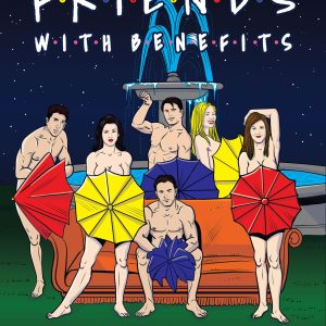 FRIENDS PORN PARODY COLORING BOOK (NET)