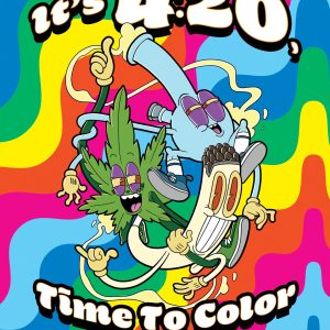 ITS 420 TIME TO COLOR COLORING BOOK (NET)