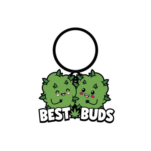 WRKEY015weedbestbudskeychain