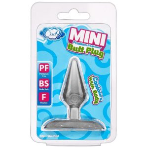CLOUD 9 MINI BUTT PLUG SMOKE GREY