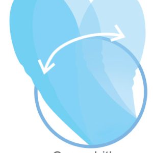 CLOUD 9 HEALTH & WELLNESS AIR TOUCH VI AQUA BLUE