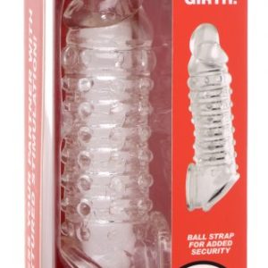 SIZE MATTERS 1.5IN PENIS ENHANCER SLEEVE CLEAR