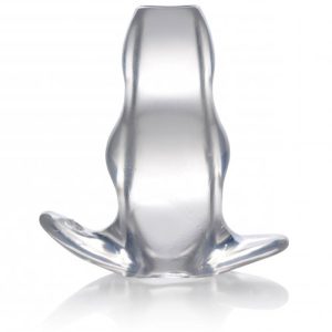 MASTER SERIES CLEAR VIEW HOLLOW ANAL PLUG MEDIUM