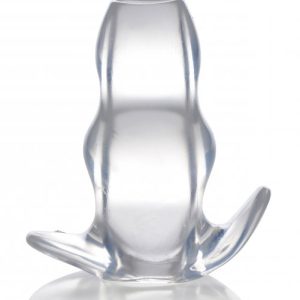 MASTER SERIES CLEAR VIEW HOLLOW ANAL PLUG LARGE