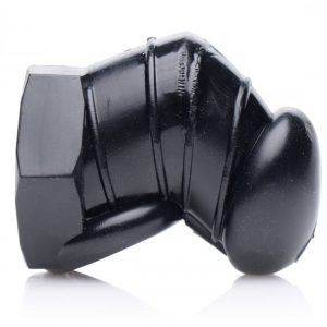 MASTER SERIES DETAINED BLACK RESTRICTIVE CHASTITY CAGE