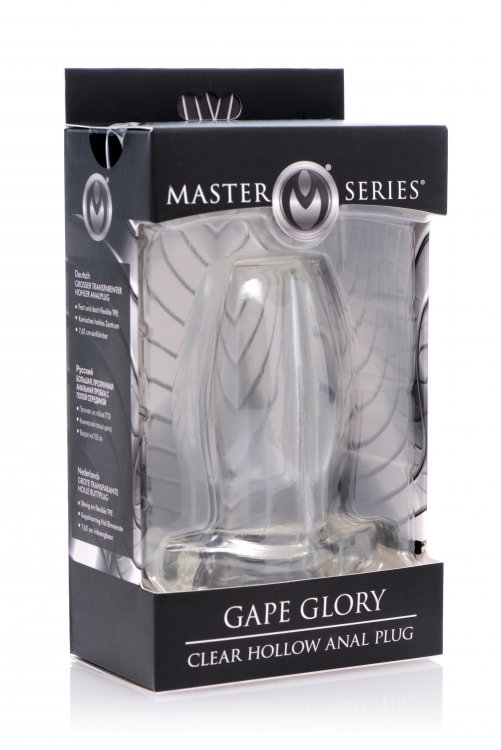af816-gapegloryclearhollowanalplug