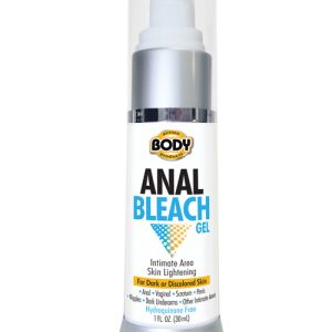 BODY ACTION ANAL BLEACH GEL 1 OZ BOTTLE COUNTER DISPLAY 6PCS
