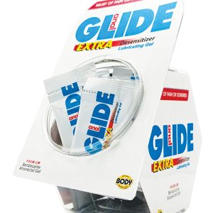 ANAL GLIDE EXTRA 50 PC DISPLAY