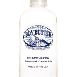 BOY BUTTER CLEAR 8 OZ BOTTLE