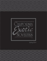 CALIFORNIA EXOTIC SPRING 2014 SUPPLEMENT