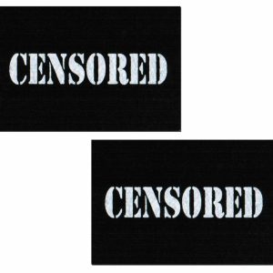 PASTEASE BLACK CENSOR BARS