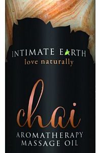 INTIMATE EARTH CHAI MASSAGE OIL 4OZ